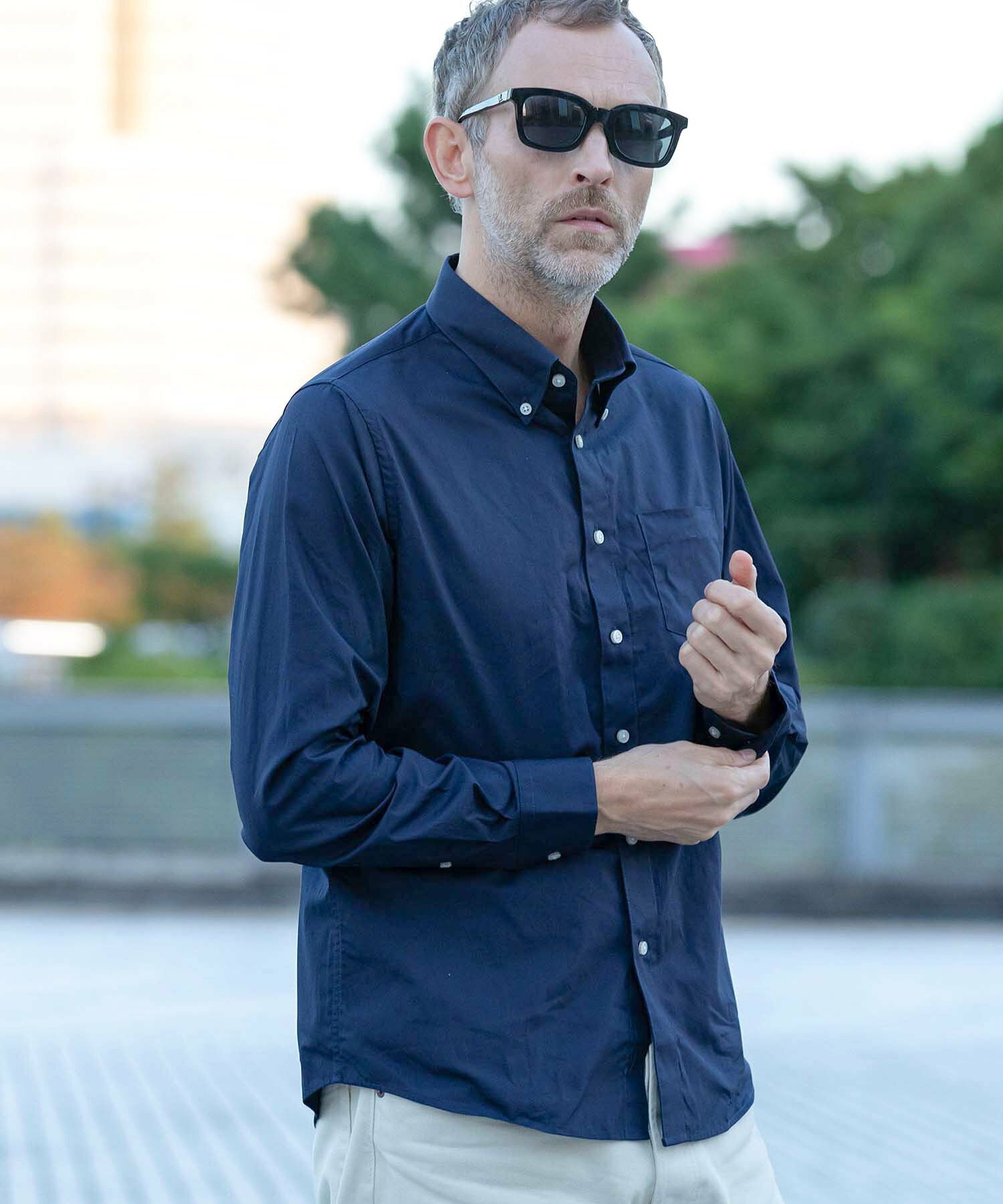 【直営店・WEB限定】 AKM Contemporary(エイケイエムコンテンポラリー)ボタンダウンシャツ
